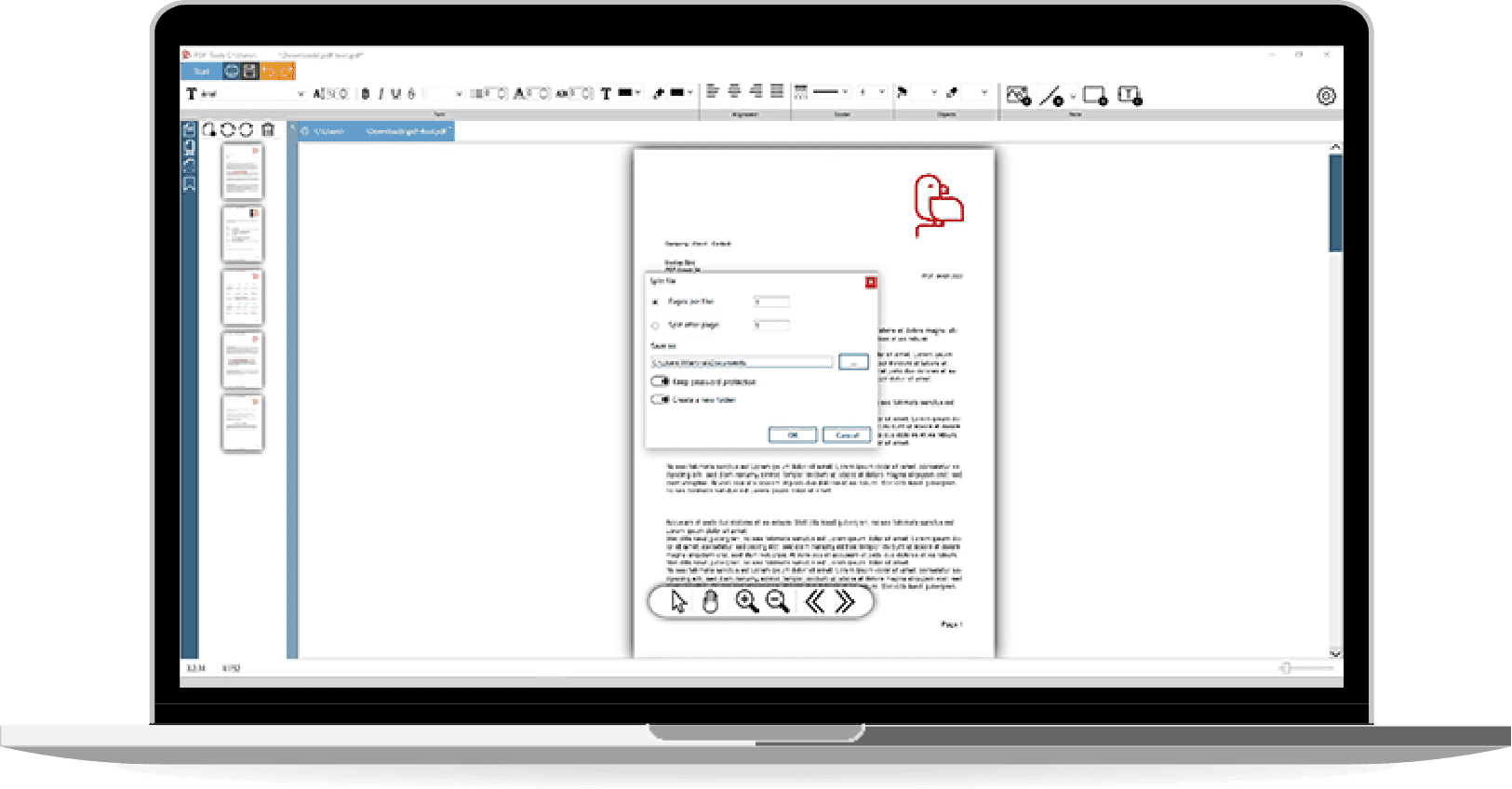 Protect PDF screenshot